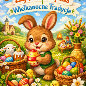 Bajka pt. „Zajączek Tuptuś i Wielkanocne Tradycje”