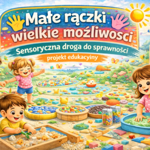 "Małe rączki - wielkie możliwości, czyli sensoryczna droga do sprawności- projekt edukacyjny