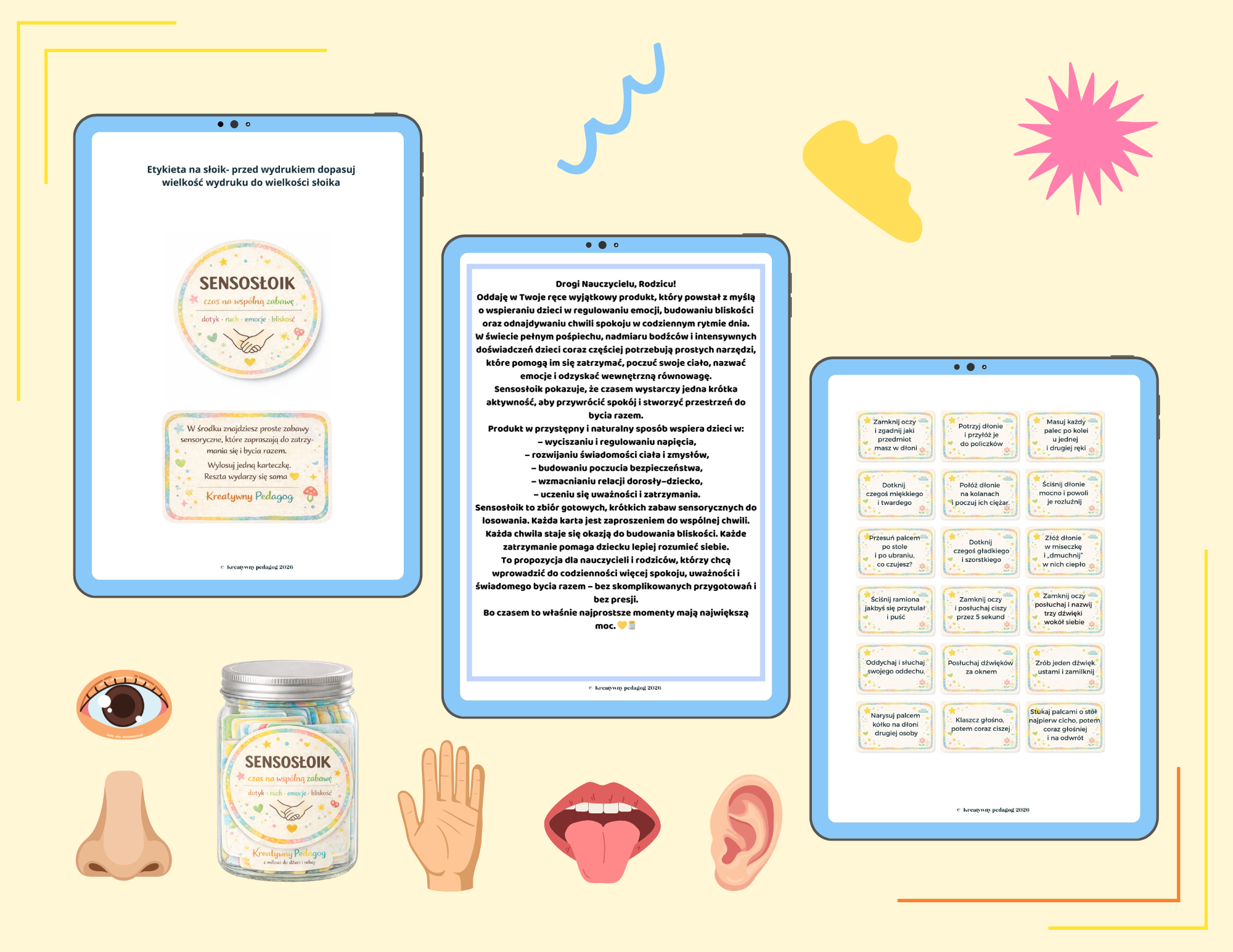 "Sensosłoik" - czas na wspólną zabawę - obrazek 2