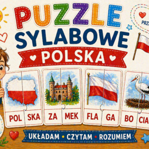"POLSKA"-puzzle sylabowe