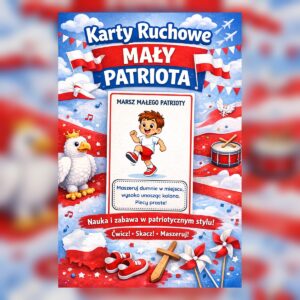 "Mały patriota"-karty ruchowe