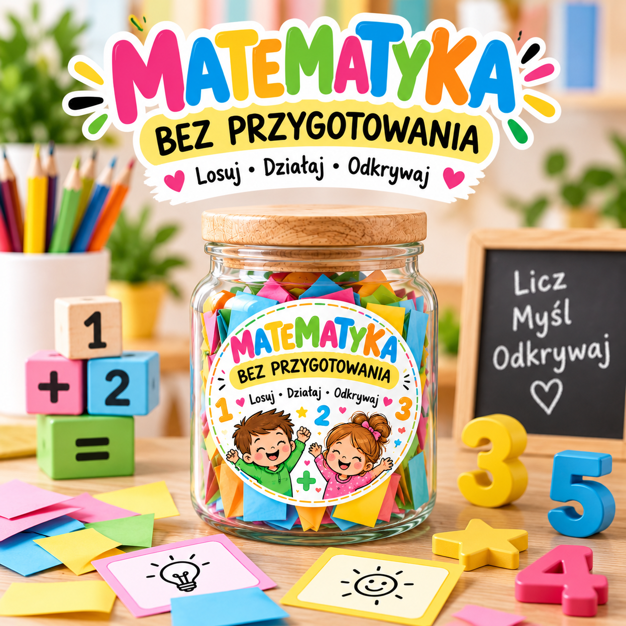 "Matematyka bez przygotowania- losuj, działaj, odkrywaj! "