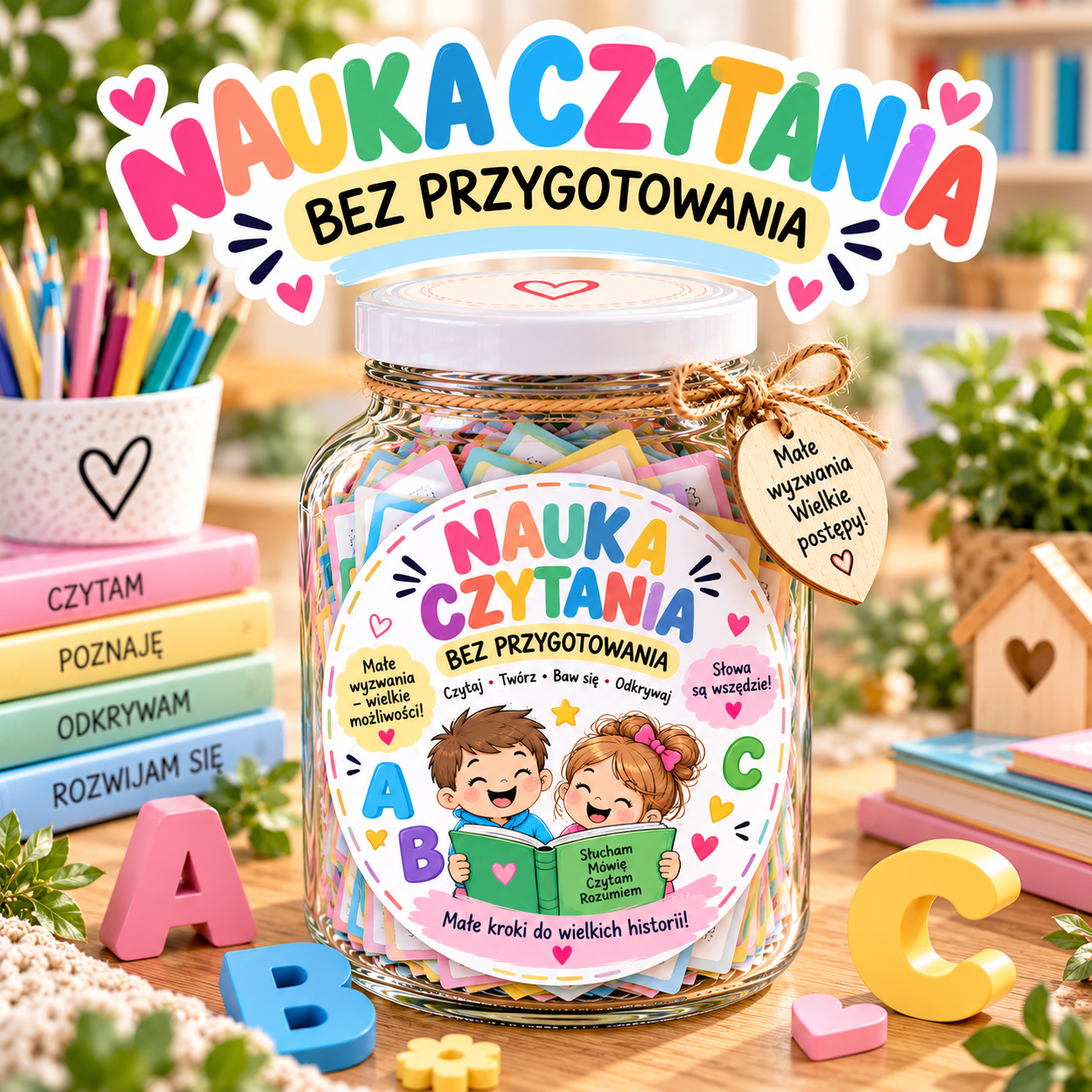 „NAUKA CZYTANIA BEZ PRZYGOTOWANIA- losuj, mów, odkrywaj! „