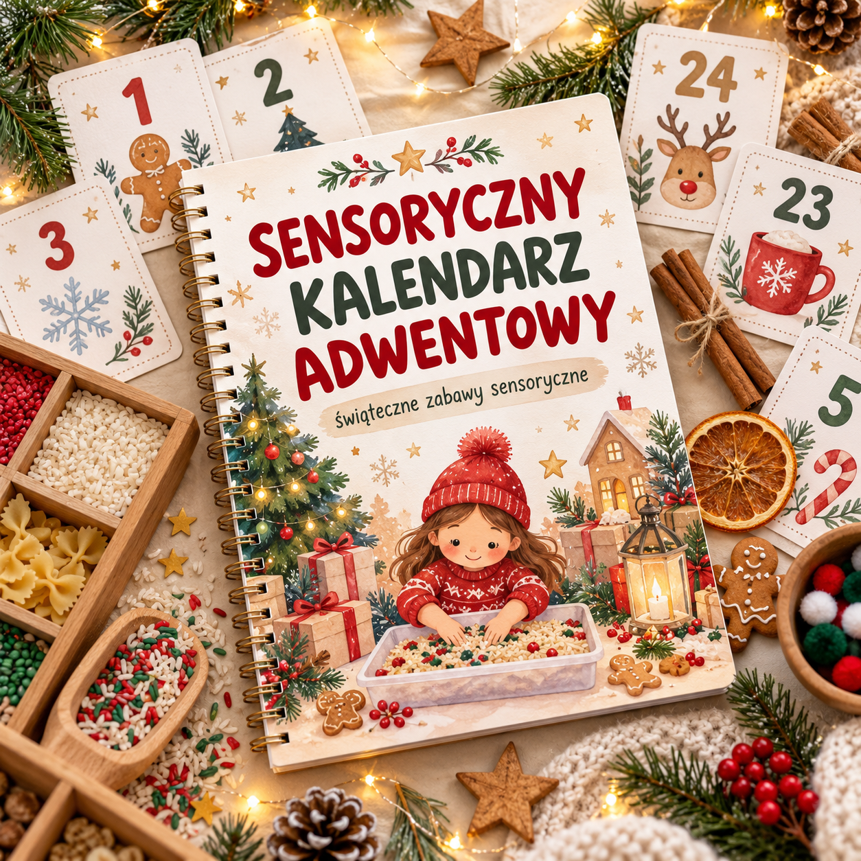 Sensoryczny kalendarz adwentowy